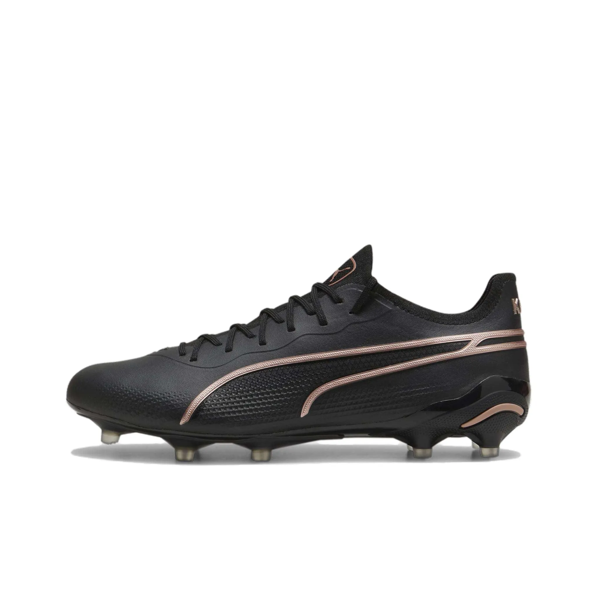 PUMA King Ultimate AG Искусственная трава FG Твердый грунт Футбольные бутсы Мужской Черный