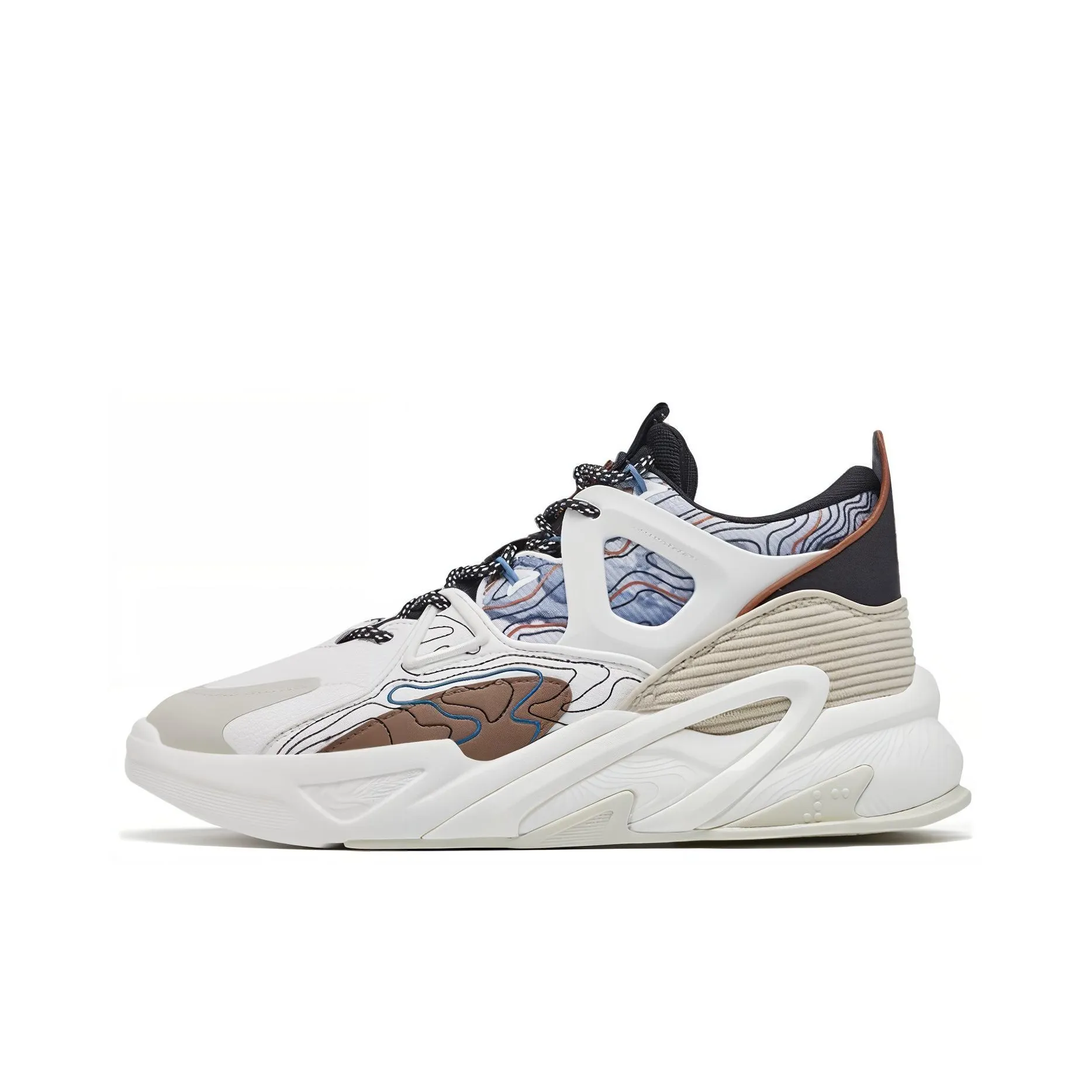 XTEP Fengxing Wear Resistant Mid Top Casual Shoes Men's Clay
