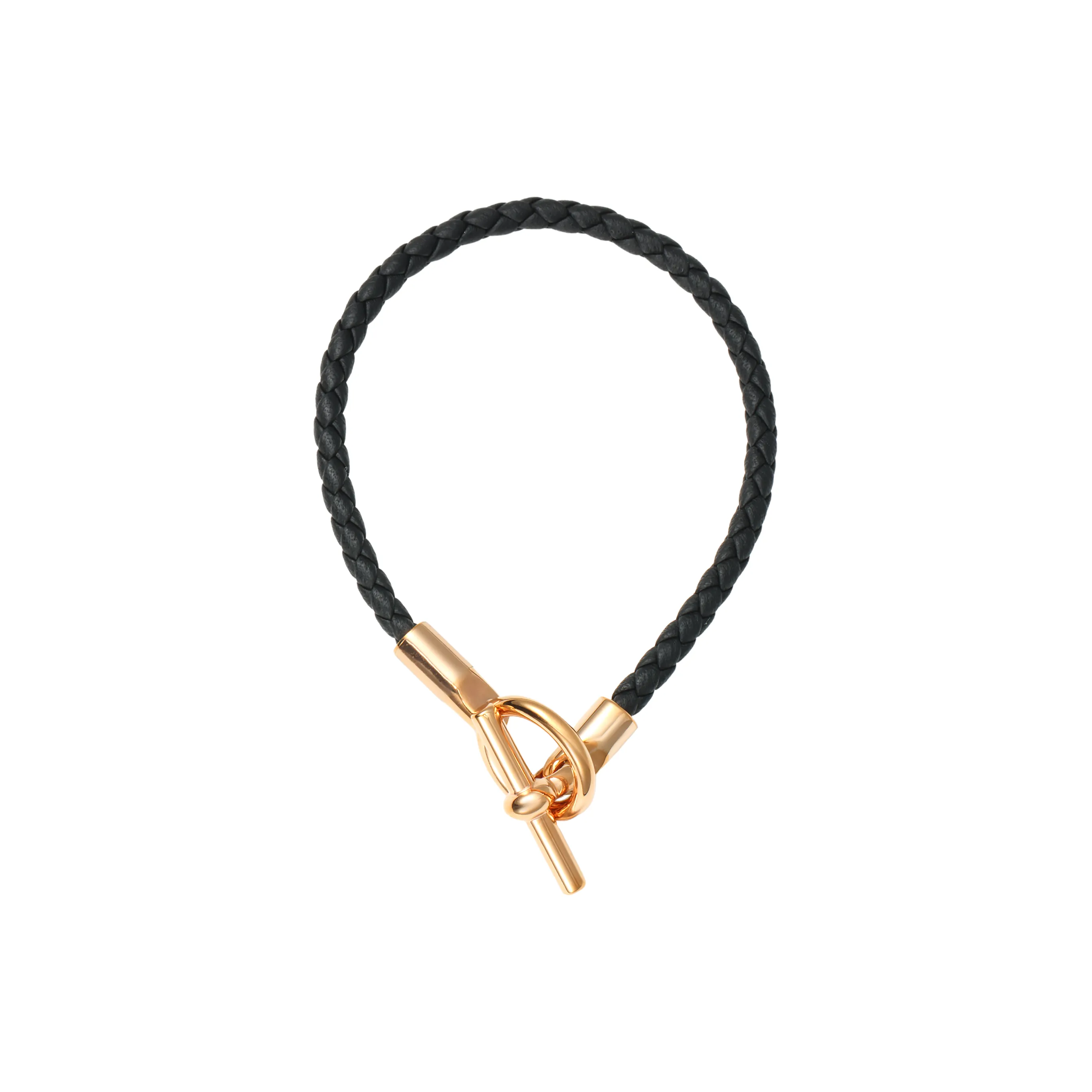 HERMES Calfskin Bracelets Unisex