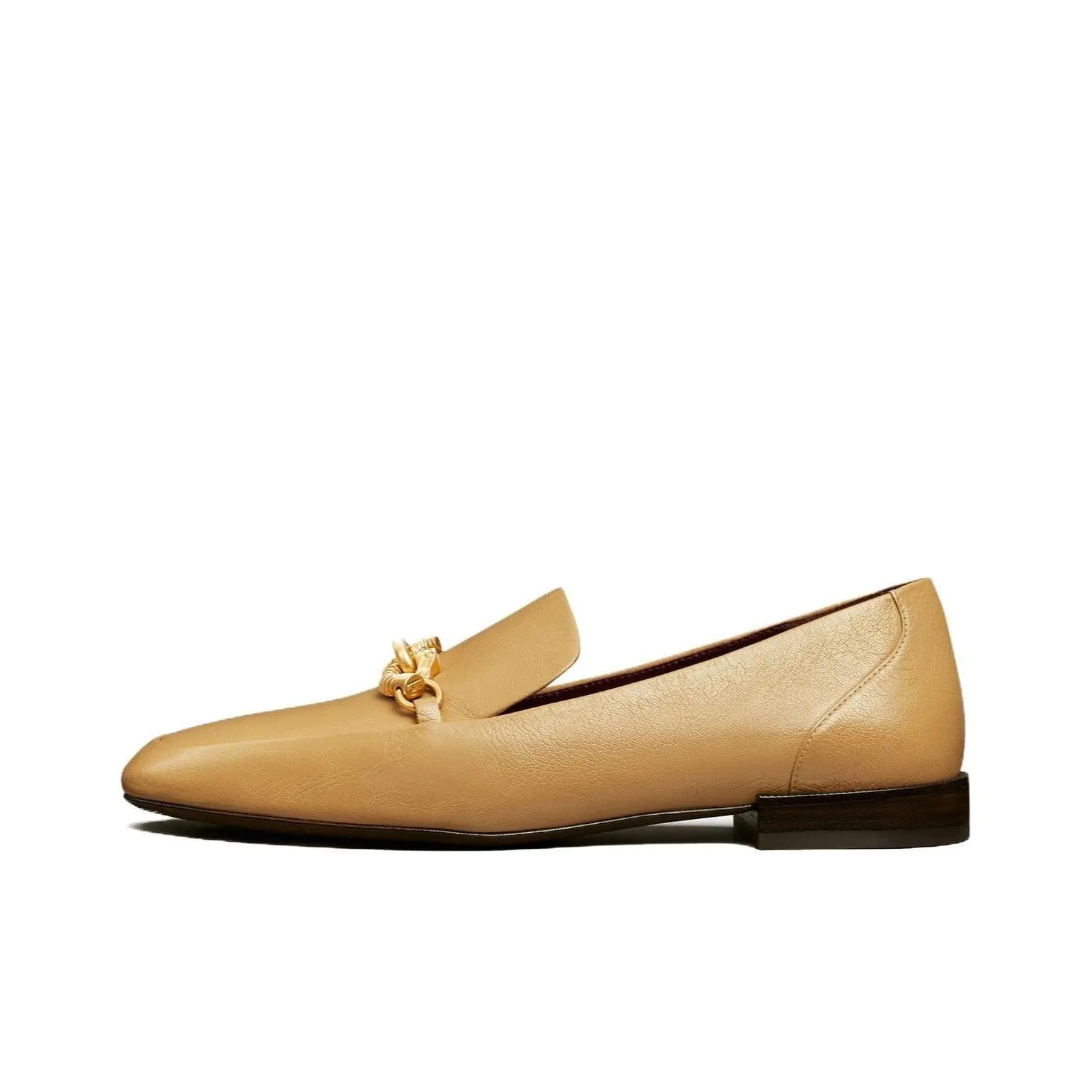 TORY BURCH Jessa Horse-head Motif Leather Loafers