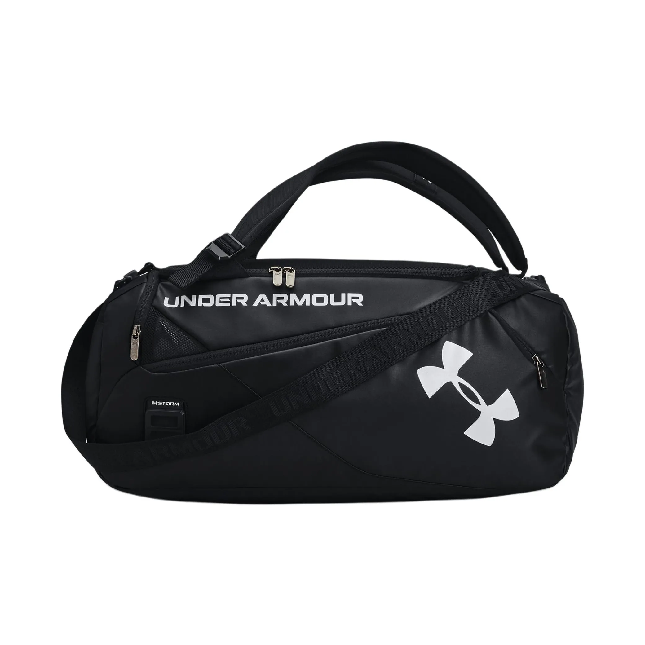 Under Armour Polyester Backpack Handbag Small Size Unisex Black