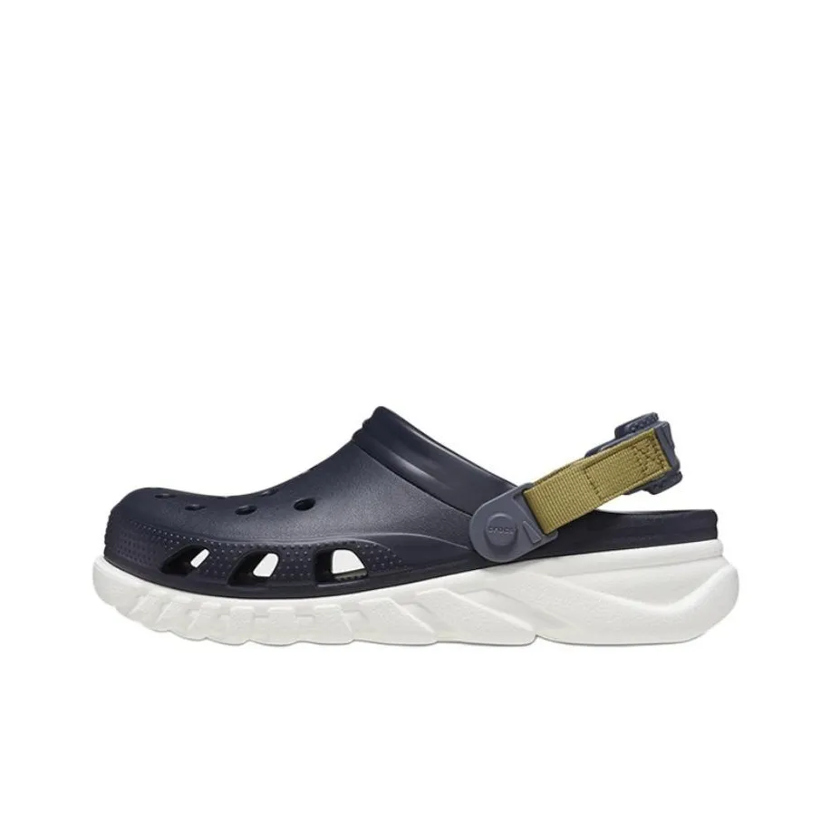 Crocs Duet Max Ii Clogs 
Navy White
