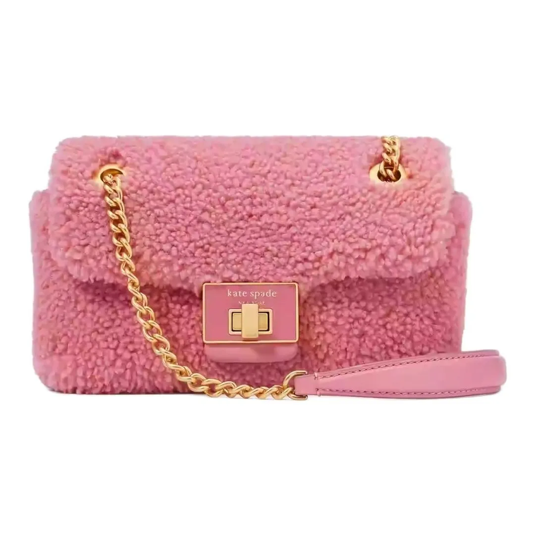 Kate Spade Evelyn Lambskin Shoulder Bag, Crossbody Bag Trumpets Women's Light Feather Pink