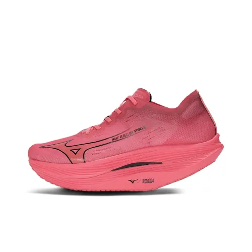 Кроссовки Mizuno Wave Rebellion Pro 2 Низкие Красные Унисекс