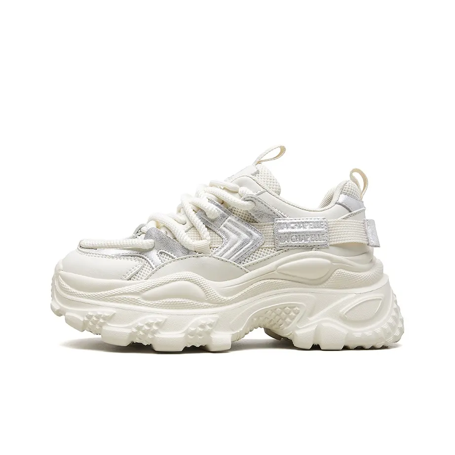 La Chapelle Support Легкий Низкий Топ Толстая подошва Кроссовки Женские