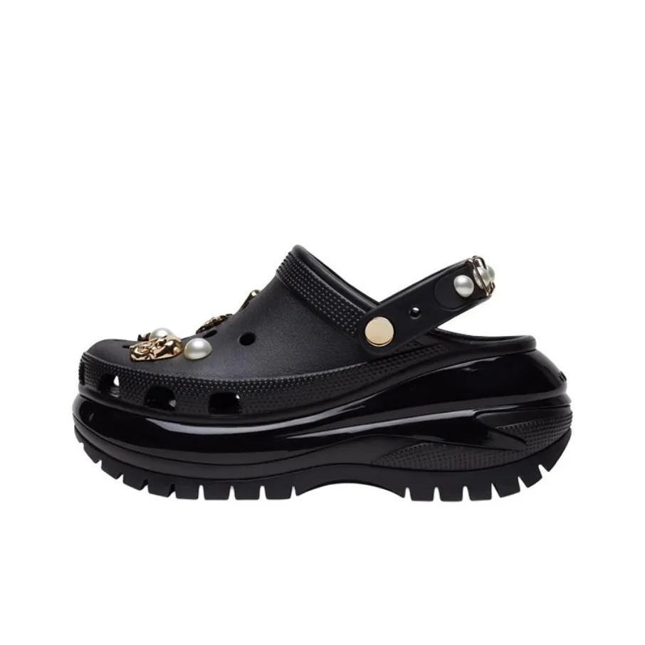 Crocs Сабо Черные Женские