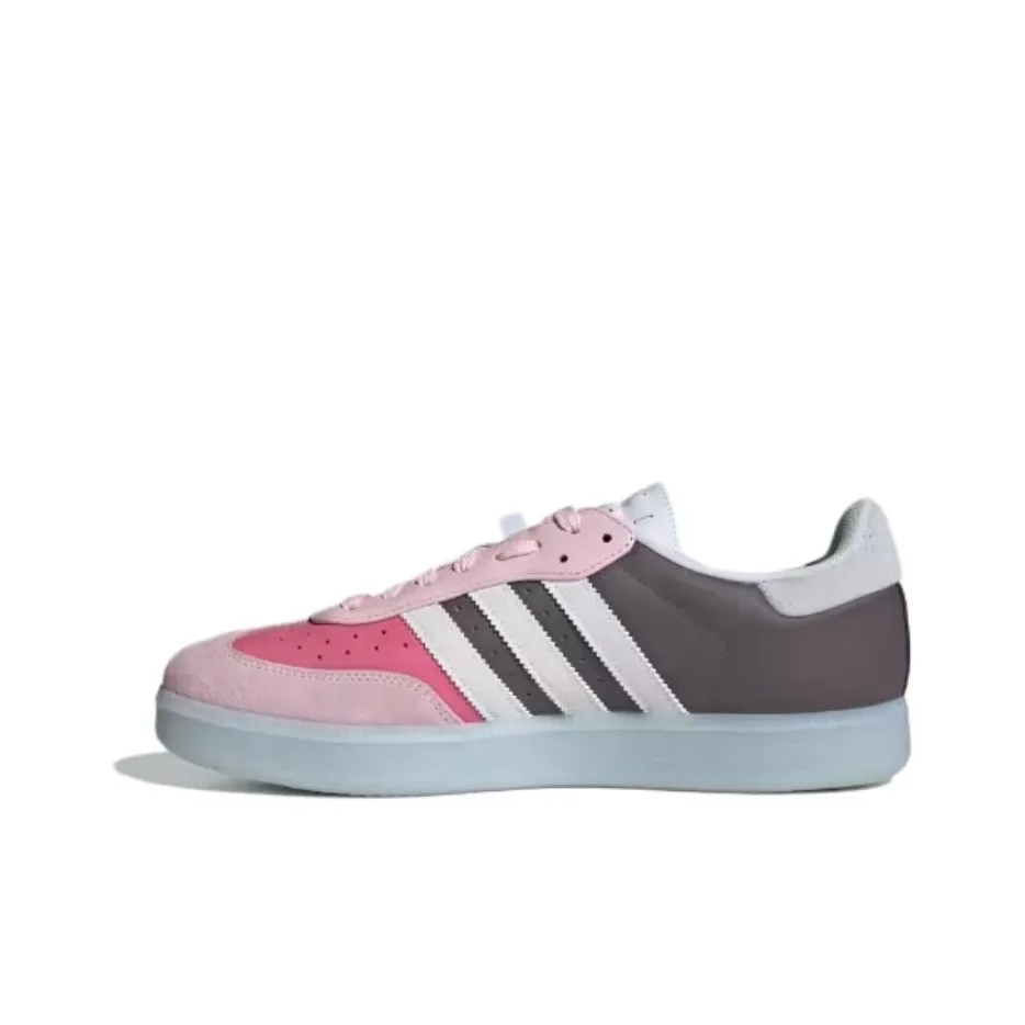 Adidas Velosamba Leather Charcoal Cloud White Clear Pink