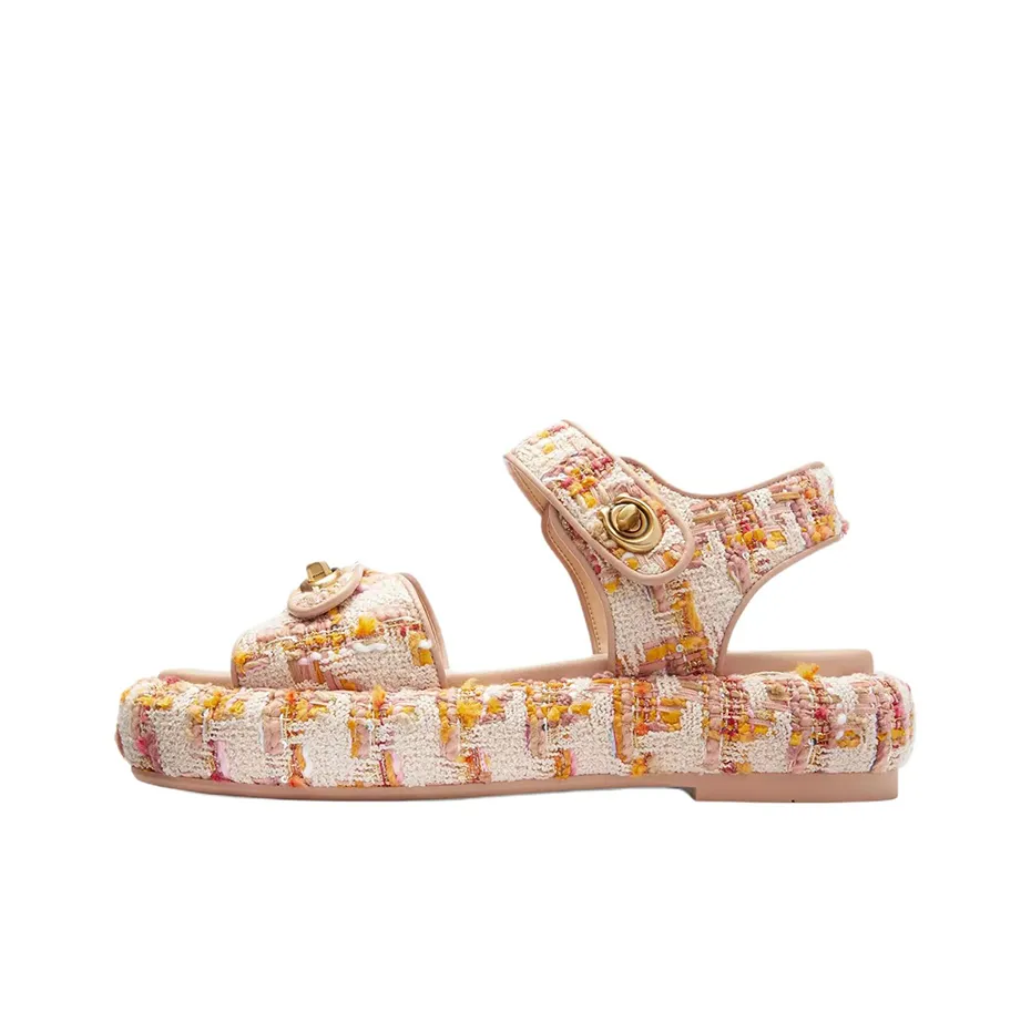 COACH Peyton Beach Sandals Women's Yellow
