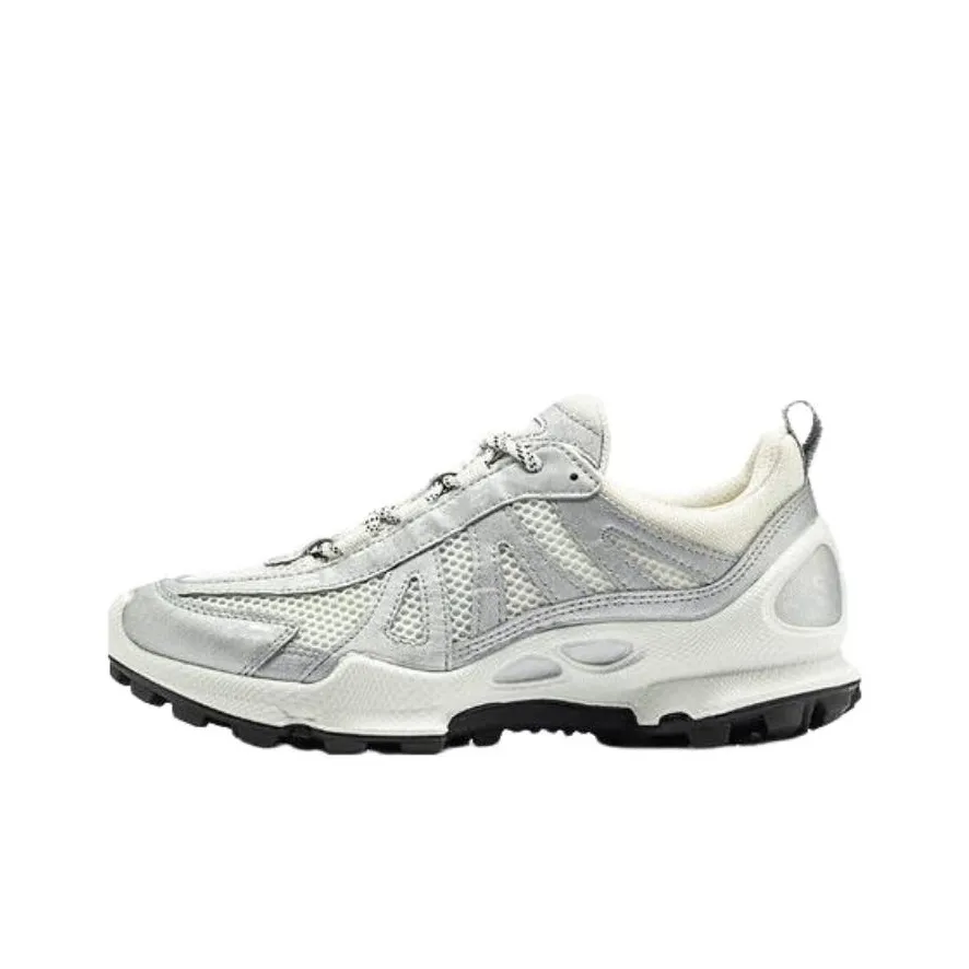 Ecco Biom C Trail Устойчивый к истиранию Низкий Топ Повседневная обувь Женская Белый Серый