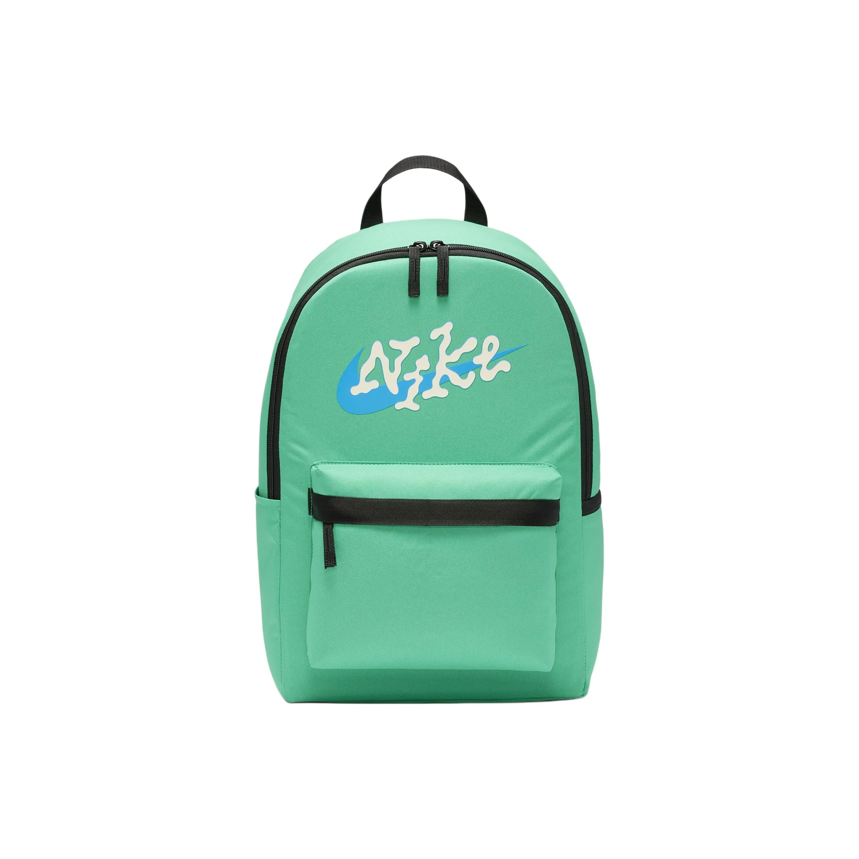 Nike Heritage Polyester Backpack Unisex Stadium Green With Coconut Milk