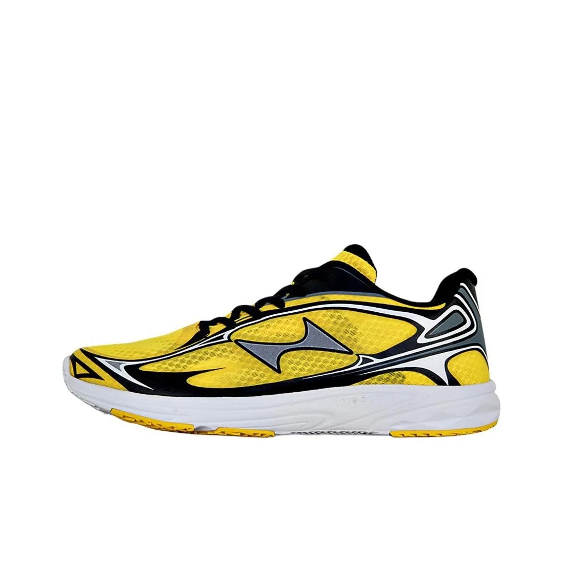 HEALTH Cushioned Slip Resistant Breathable Low Top Running Shoes Unisex Yellow