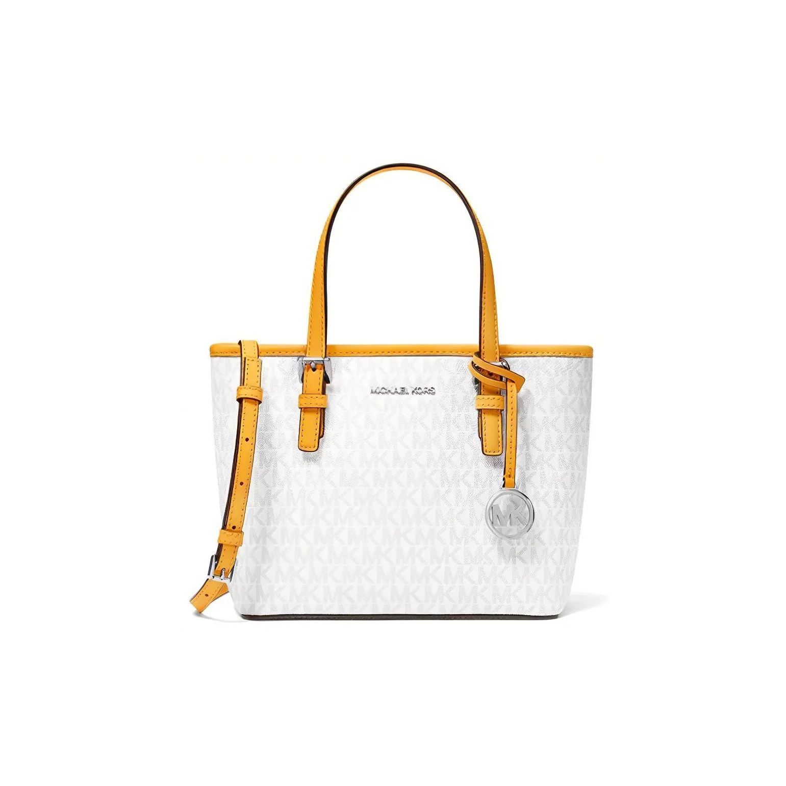 MICHAEL KORS Jet Set Leather Basket Bag, Tote Bag, Shopping Bag, Handbag, Shoulder Bag, Crossbody Bag Mini Women's