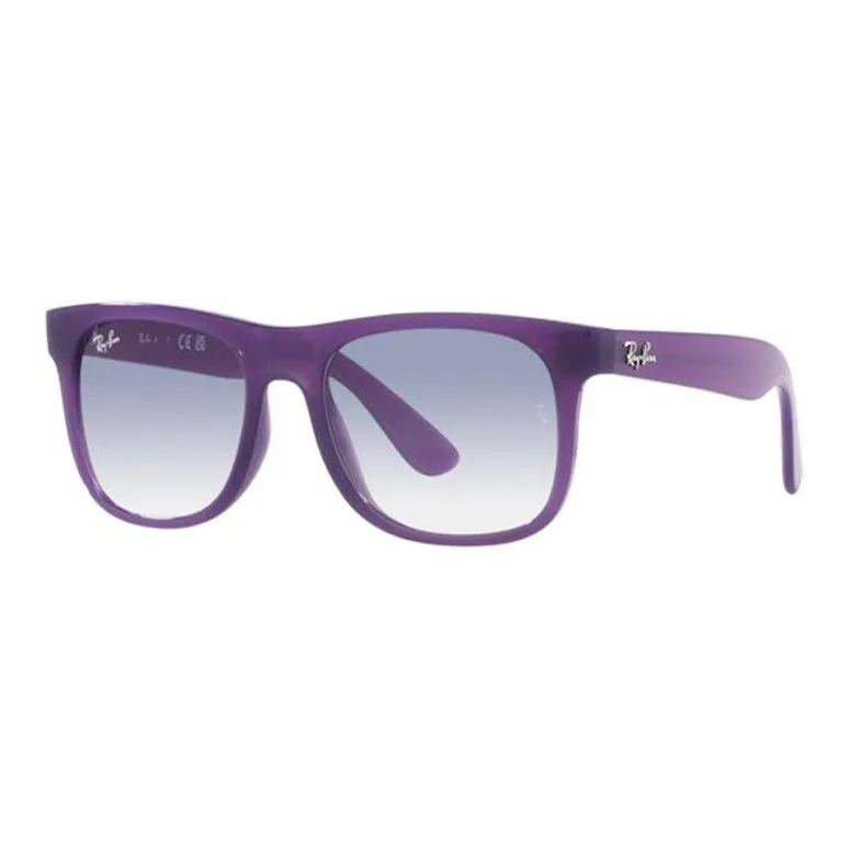 RayBan Acetate Acetate Irregular Shape Sunglasses Kids' Purple
