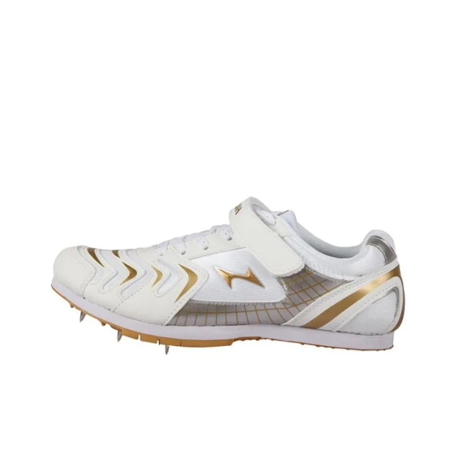 HEALTH Cushioned Slip Resistant Low Top Training Shoes Unisex White