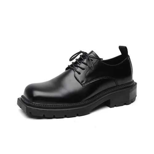 GZZ Мужские повседневные туфли Low Top Черные для мужчин