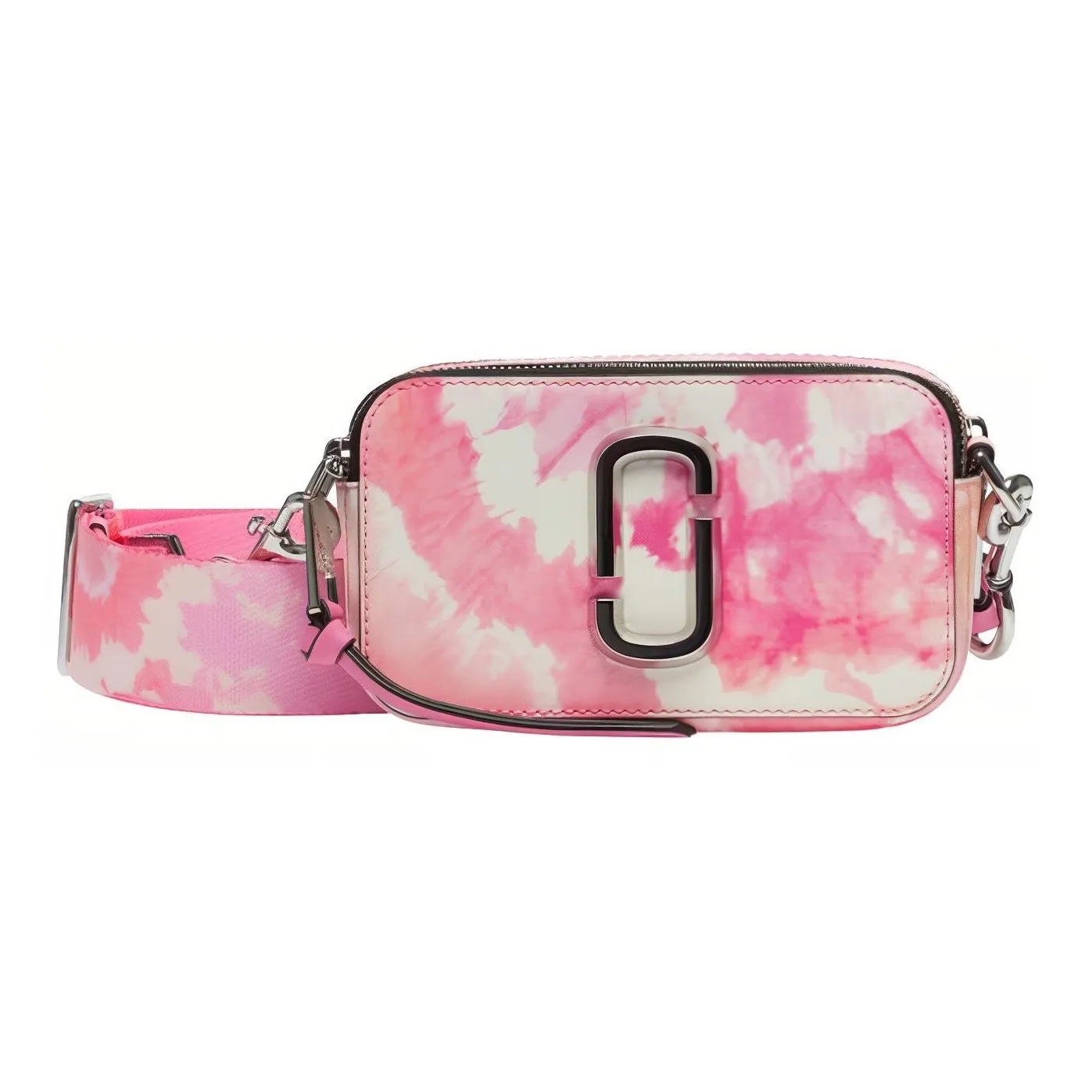 MARC JACOBS Snapshot Leather Crossbody Bag, Shoulder Bag Women's Pink