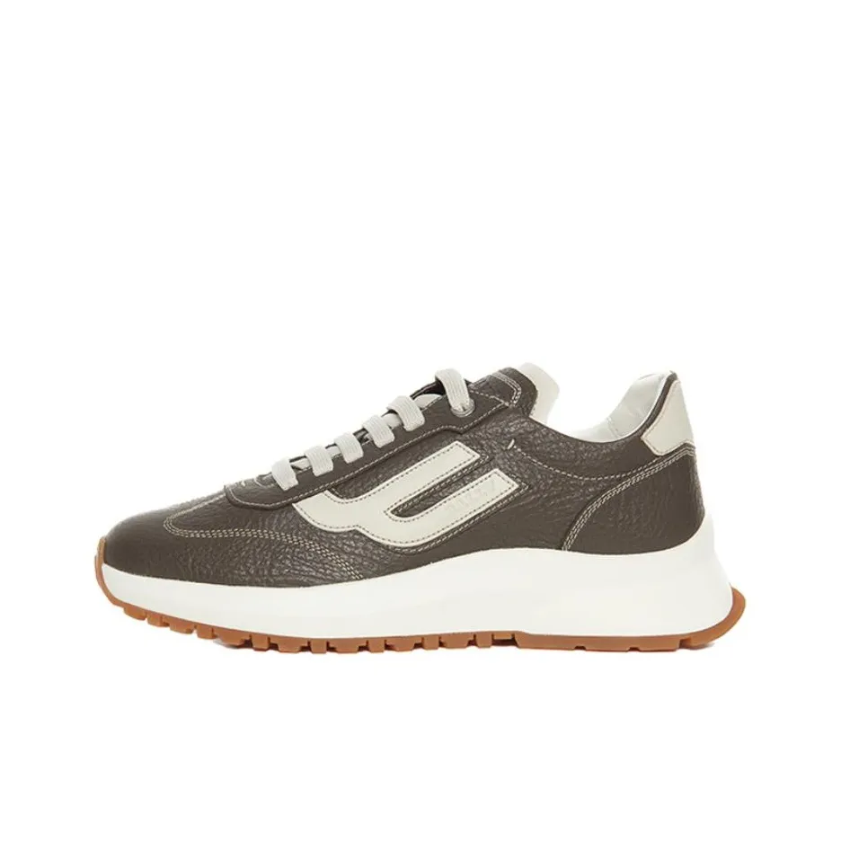 BALLY Низкий топ Casual Мужской Темно-зеленый