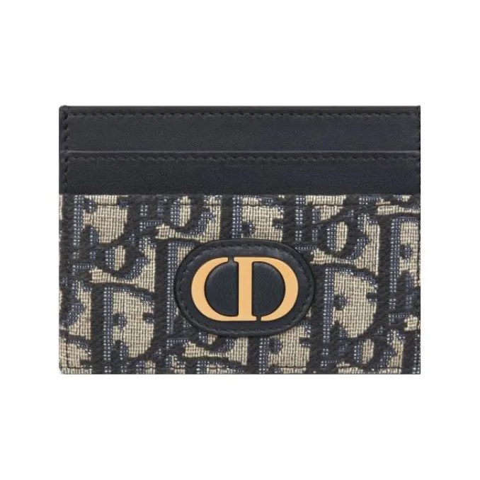 DIOR 30 Montaigne Fabric Osprey Holder 30 Women's Blue