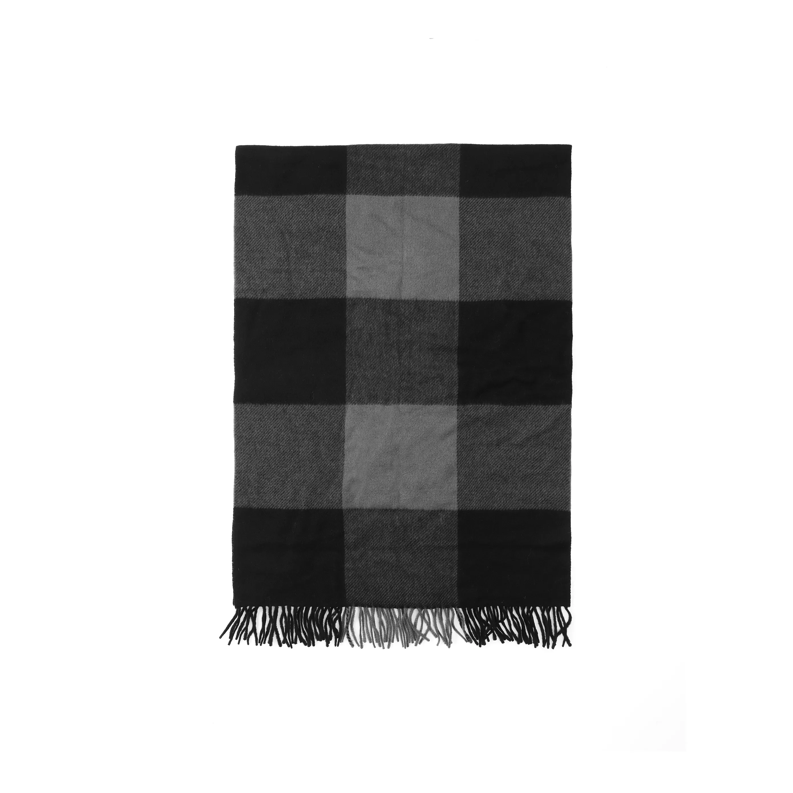 COACH Вязаные шарфы Унисекс Черный Серый