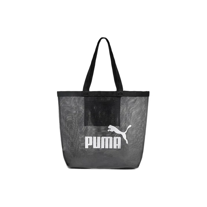 PUMA Полиуретановая Желейная Сумка Сумка через плечо Сумка стандартная Женская Черная