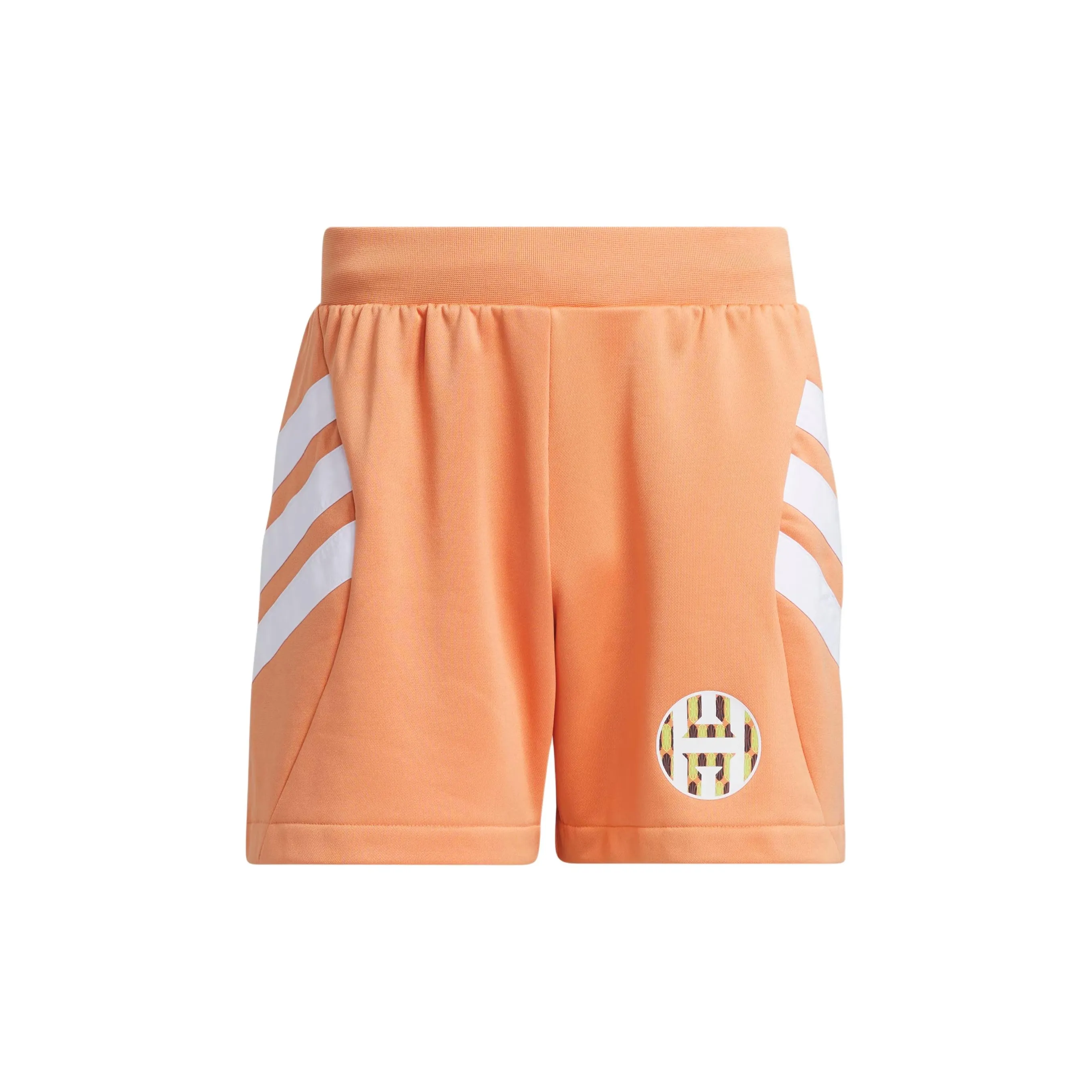 Adidas SS24 Harden Graphic Shorts Basketball Shorts Men's Light Khaki Brown