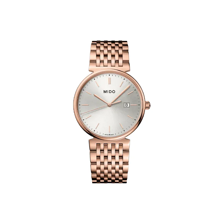 MIDO Quartz Механизм Мужские часы 40,7мм*38мм*6,4мм Серебряный