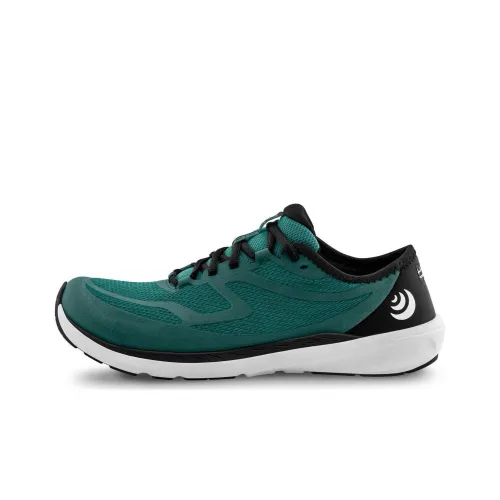 Topo Athletic Беговые кроссовки Низкие Зелёно-чёрные Мужские