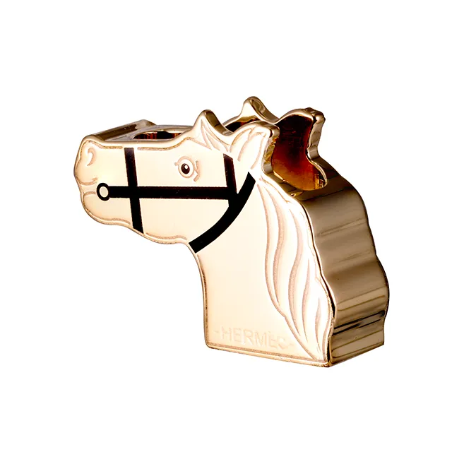 HERMES Аксессуары Унисекс Light Золото Лакированная отделка Черный