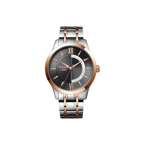 RARONE Механические Мужские Часы Movement 41mm*41mm*11,5mm Черные