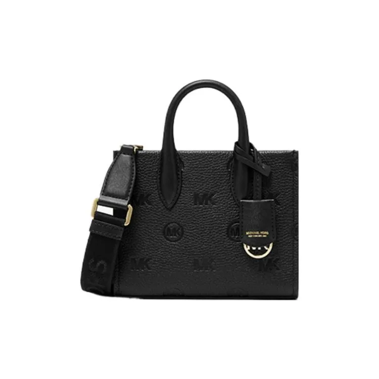 MICHAEL KORS Mirella Коровья кожа Сумка через плечо Мини Женская Черная