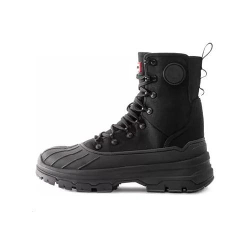 HUNTER Трекинговые ботинки High Top Черные Женские