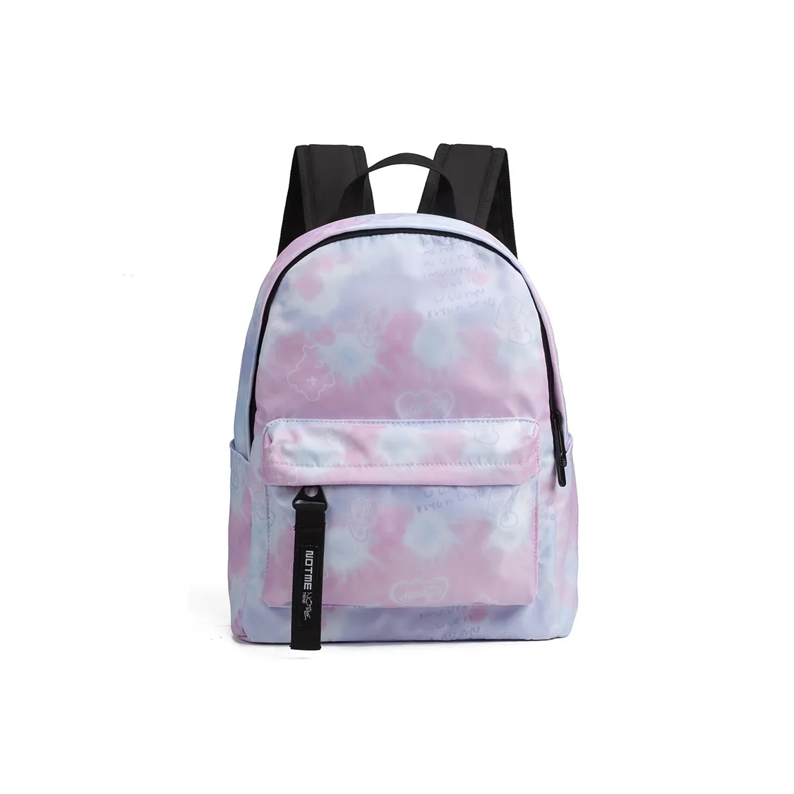 NOT ME Polyester Backpack 14 Inch Laptop Backpack Regular Unisex Romantic Pink