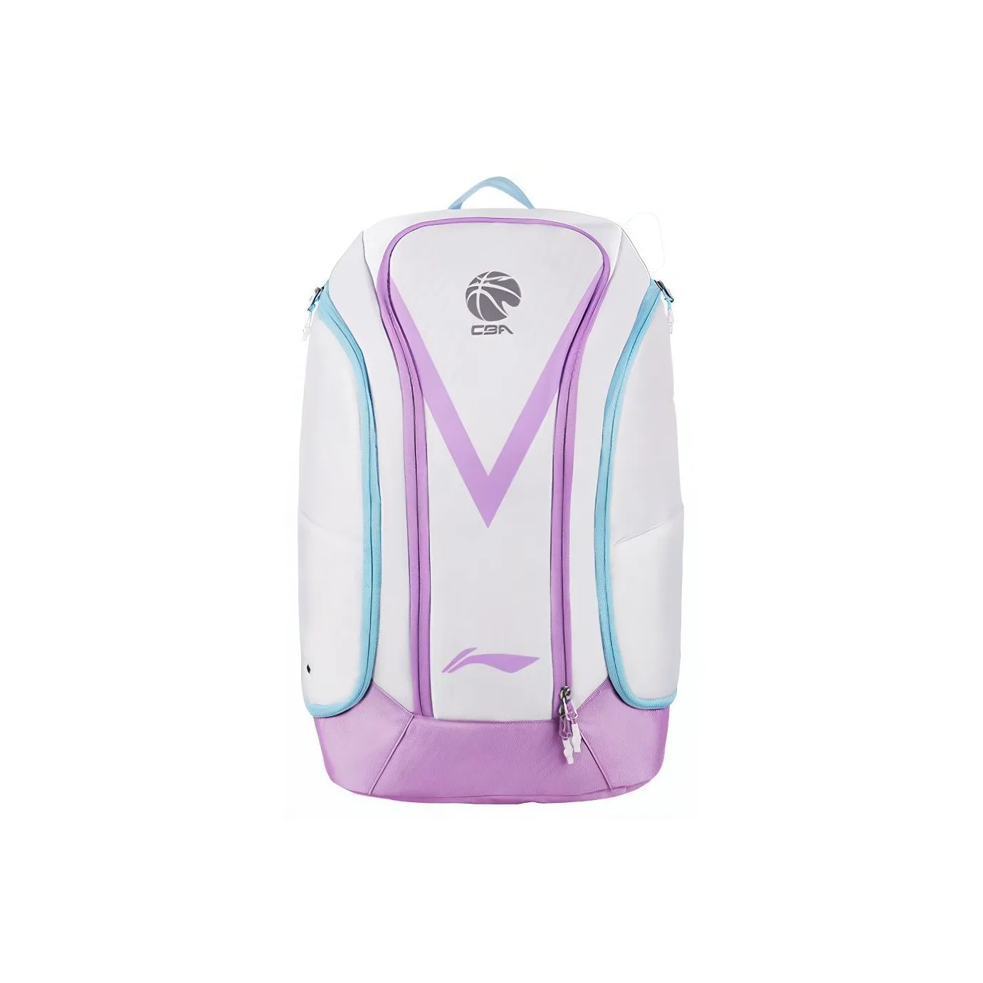 LiNing Fabric Basketball Bag Backpack Regular Unisex Pink/White