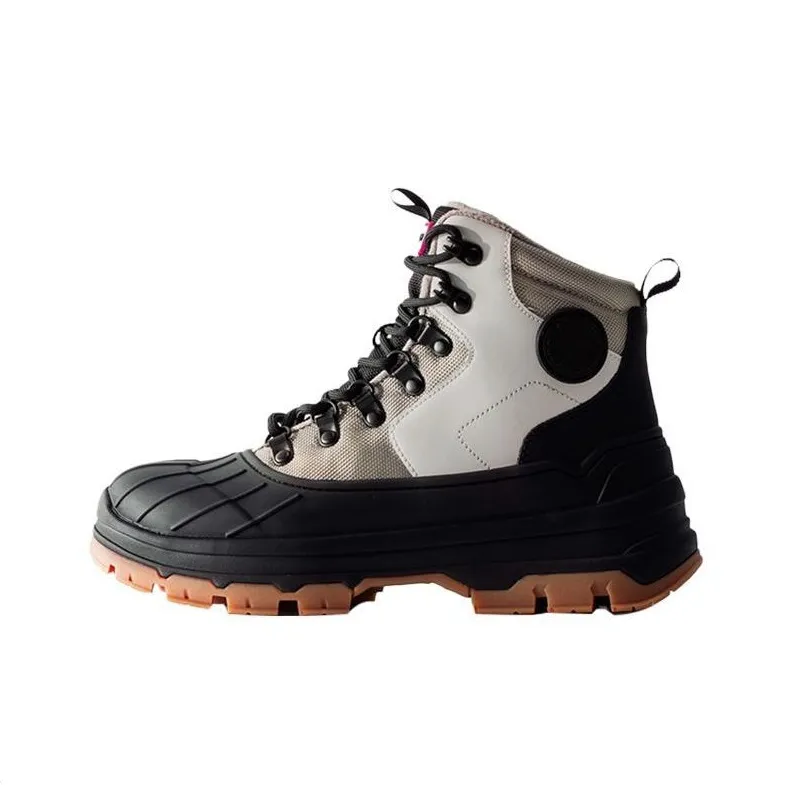 HUNTER Амортизация Износостойкий MID Топ Альпинистская Обувь Женская Черная Серый