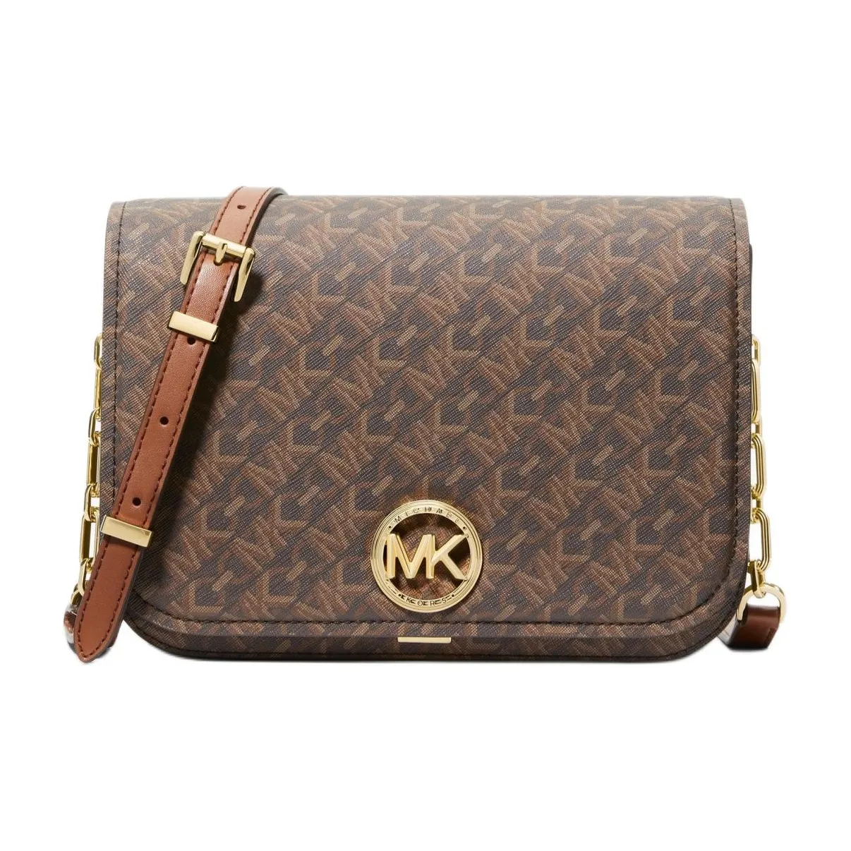MICHAEL KORS Cece Polyurethane Crossbody Bag Trumpets Womens Marine Blue