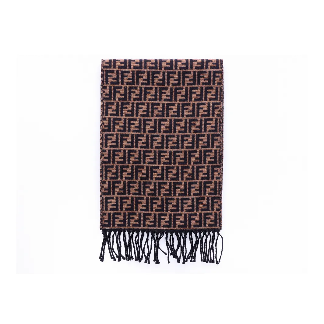 FENDI Kids Signature FF pattern Print Cape
