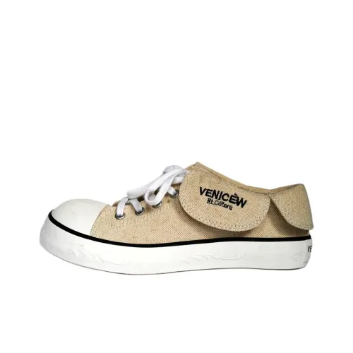 VENICEW Кеды Low Top из льняной ткани, унисекс
