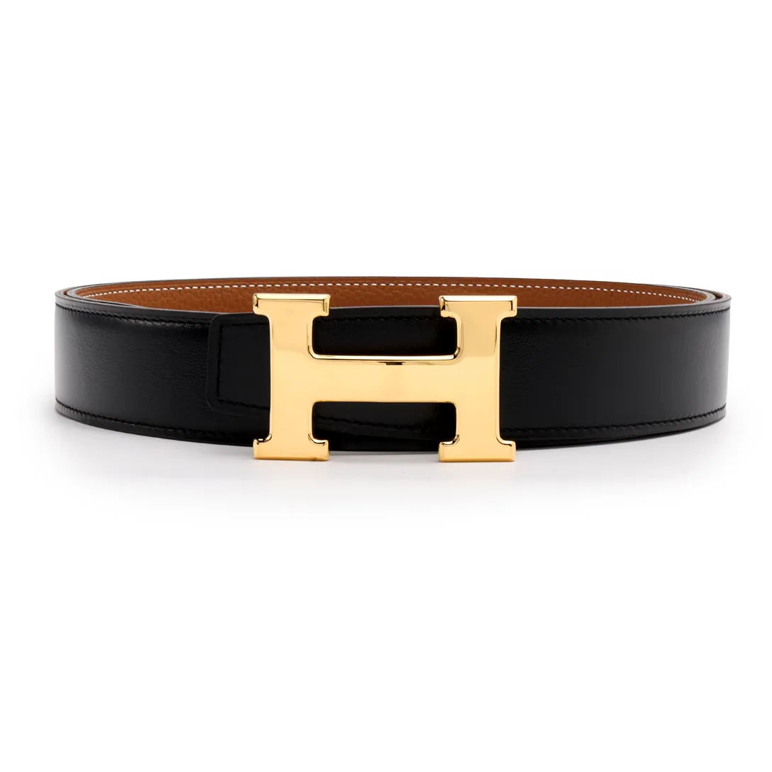 HERMES Leather Belts Unisex