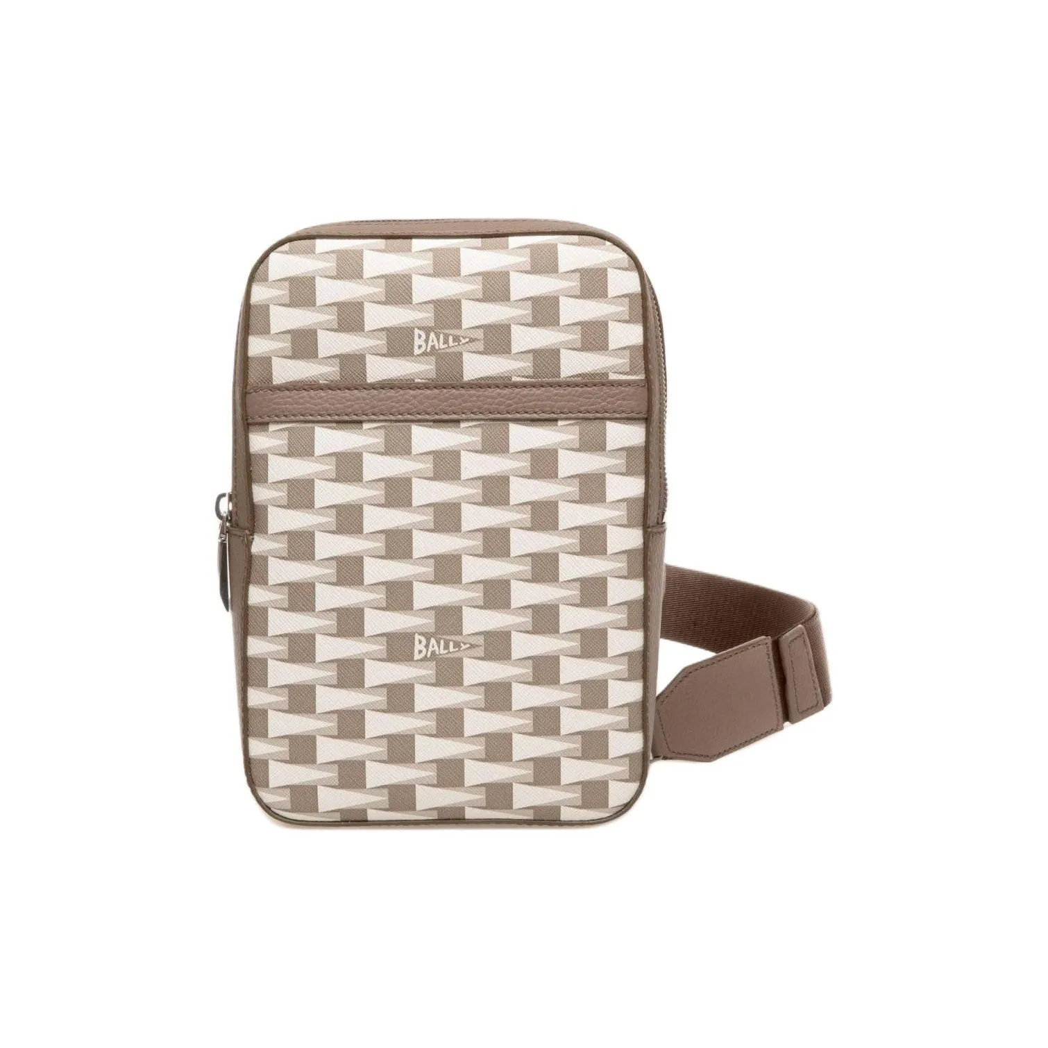 BALLY TPU Сумка через плечо Сумка на плечо Мужская Бежевая