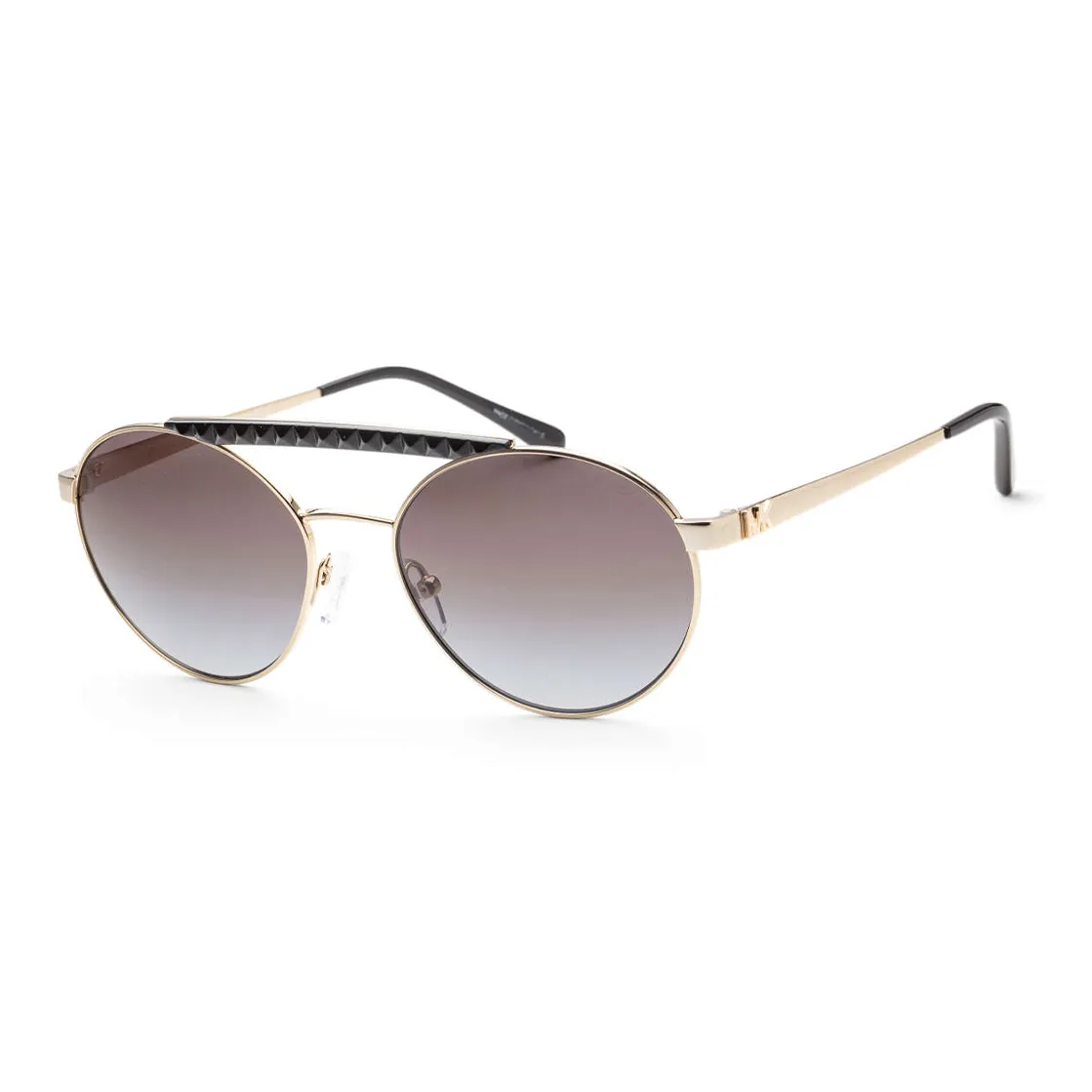 MICHAEL KORS Oval Sunglasses Men's Gold