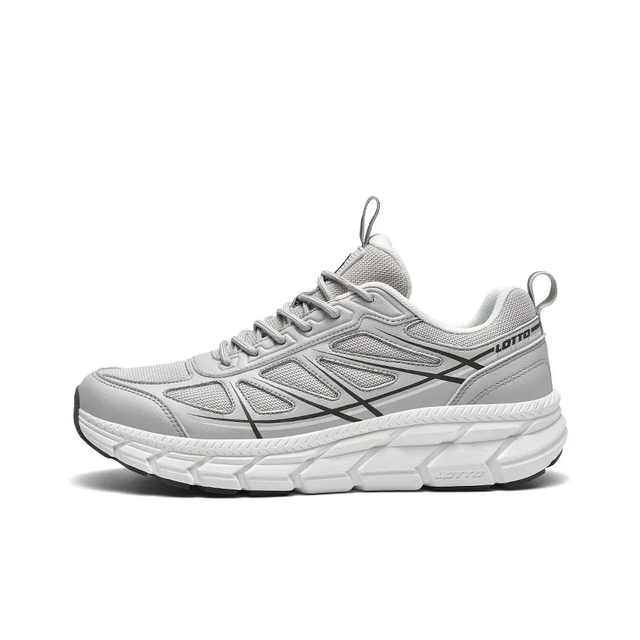 LOTTO Running Shoes Men's Low Top Black