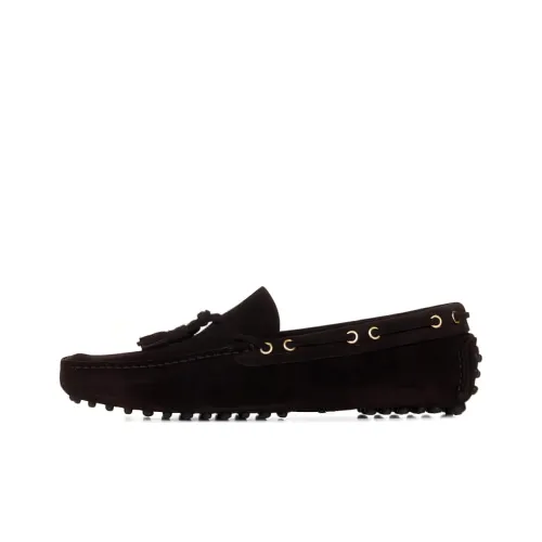 Car Shoe Лоферы на резиновой подошве Черный Мужские