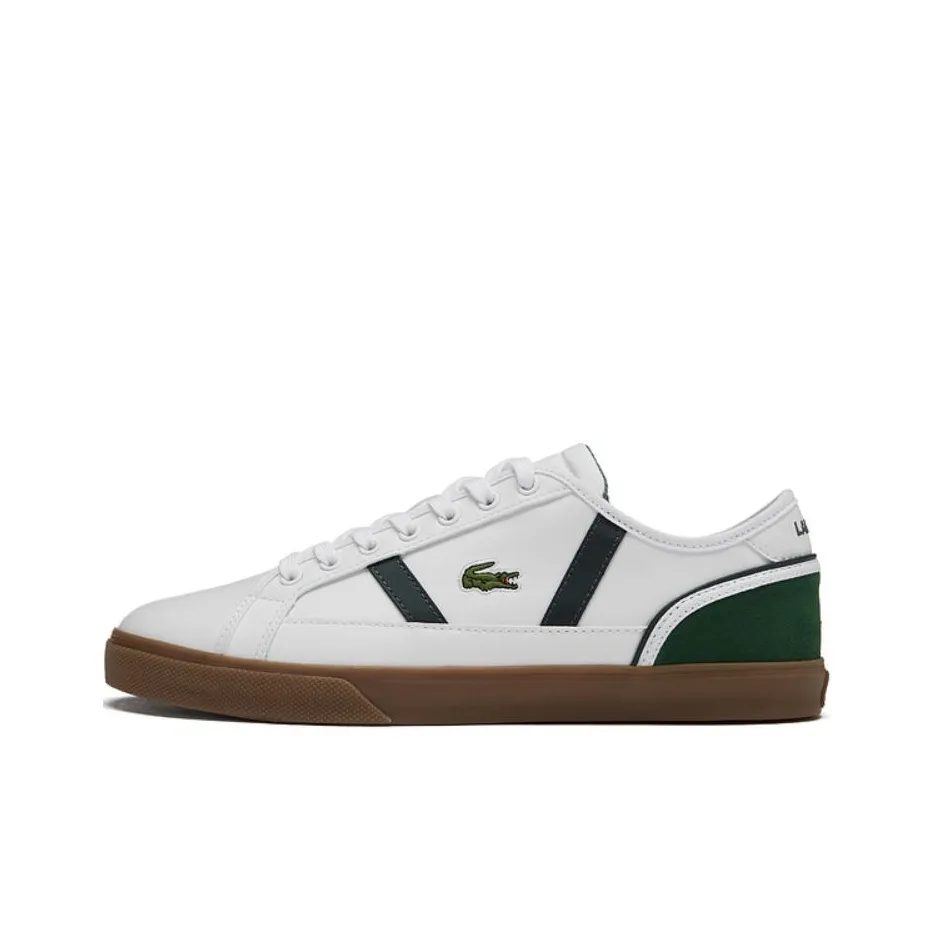 LACOSTE Collaboration Low Топ Скейтборд Кроссовки Мужские Белые