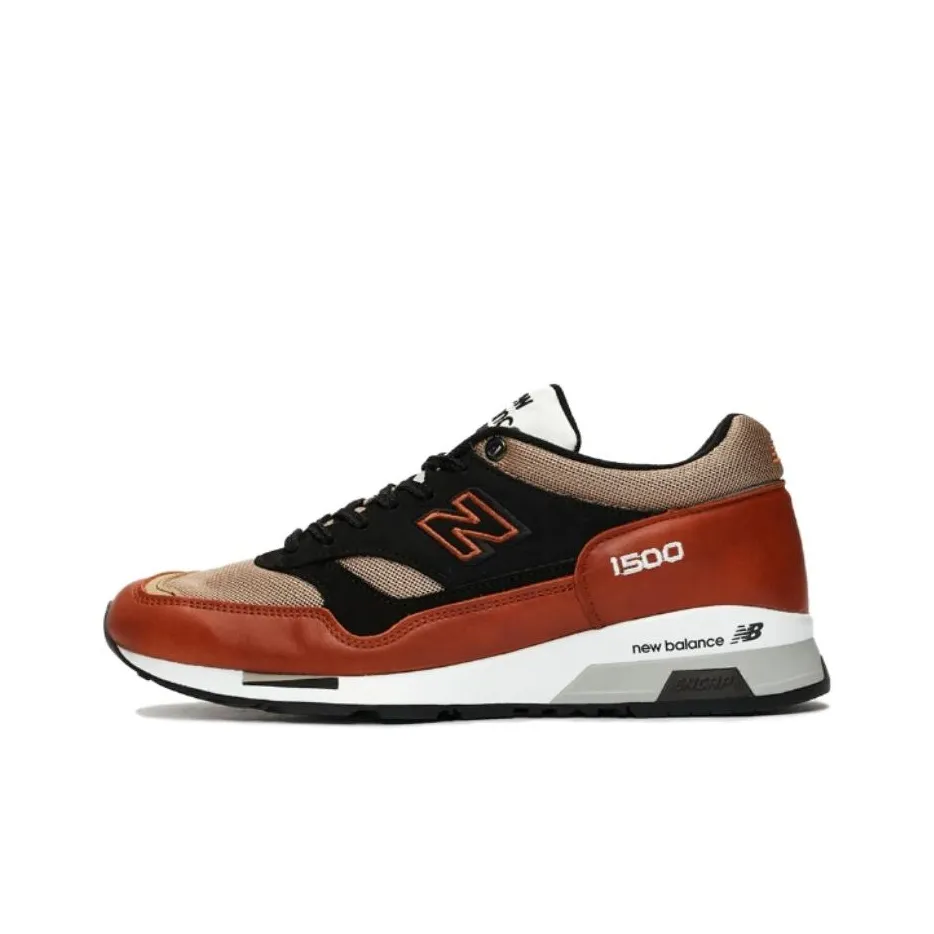 New Balance NB 1500 Амортизация Износостойкий Низкий Топ Беговые кроссовки Унисекс Коричневый