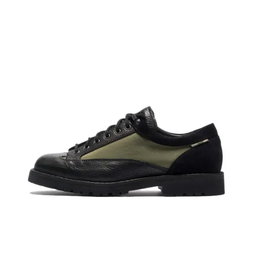 Maharishi Мужские повседневные туфли Low Top Черно-зеленые Мужские