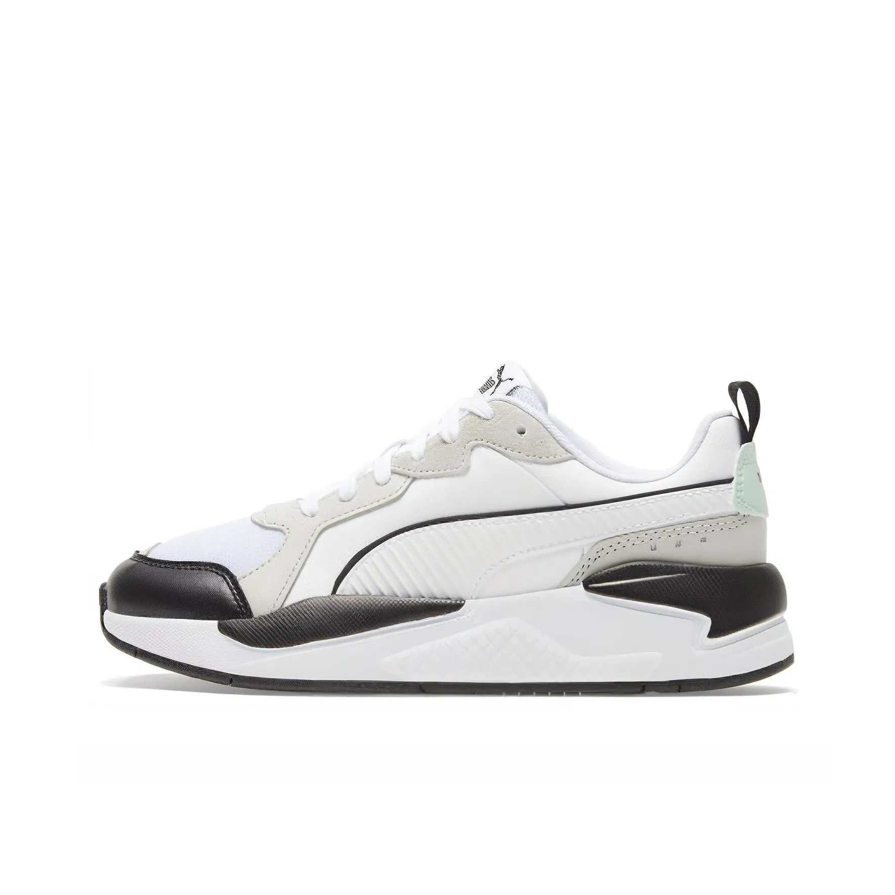 PUMA X RAY Game Abrasion Resistant MID Топ Casual Unisex Черный Белый