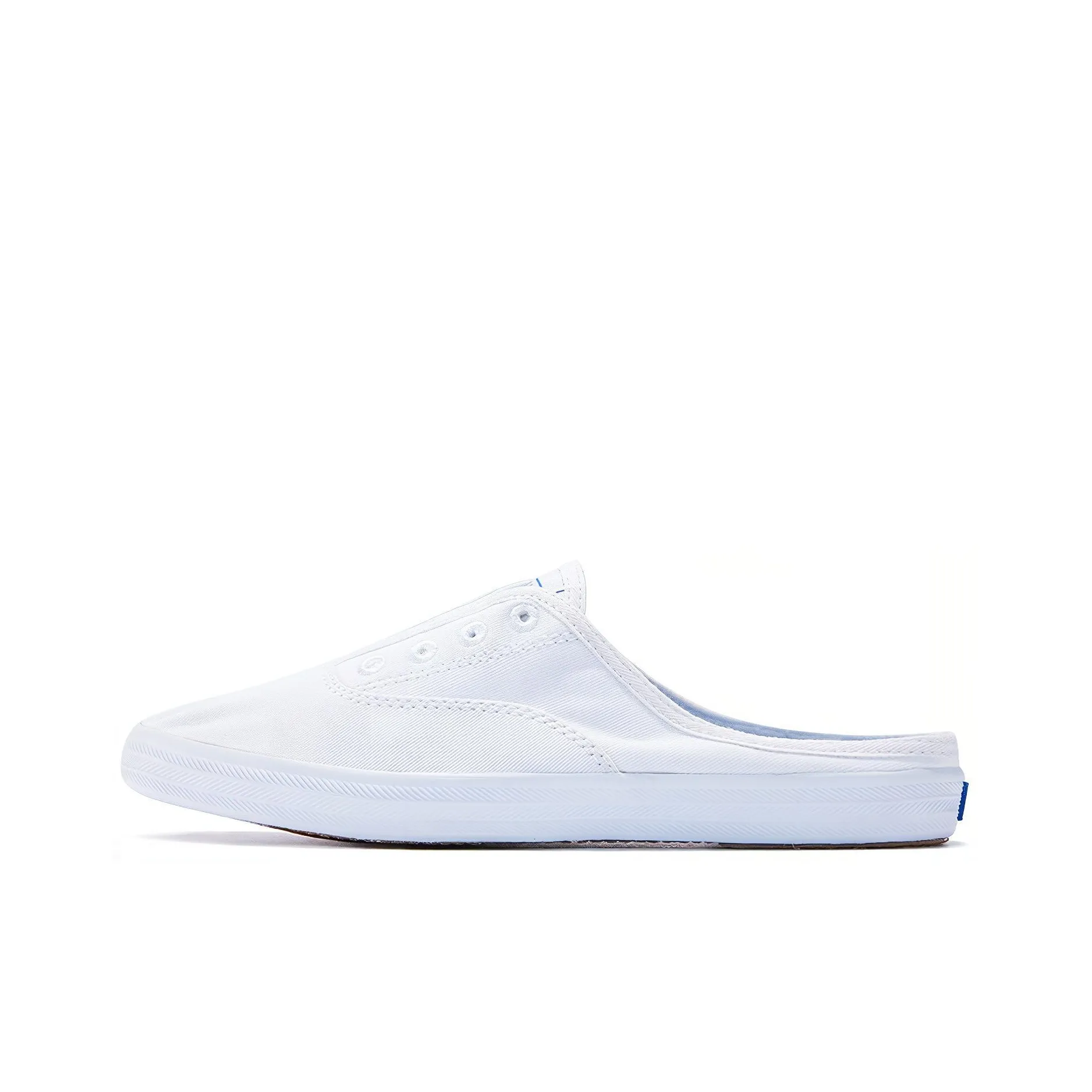 Keds Moxie Slip Resistant, Abrasion Resistant, Breathable Low Top Canvas Shoes Women's White