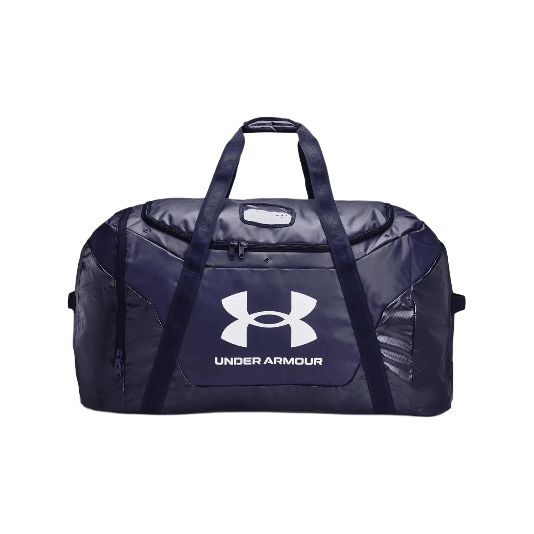 Under Armour Polyester Field Hockey Equipment Bag Portable Travel Bag 245L Unisex Midnight Marine Blue & White