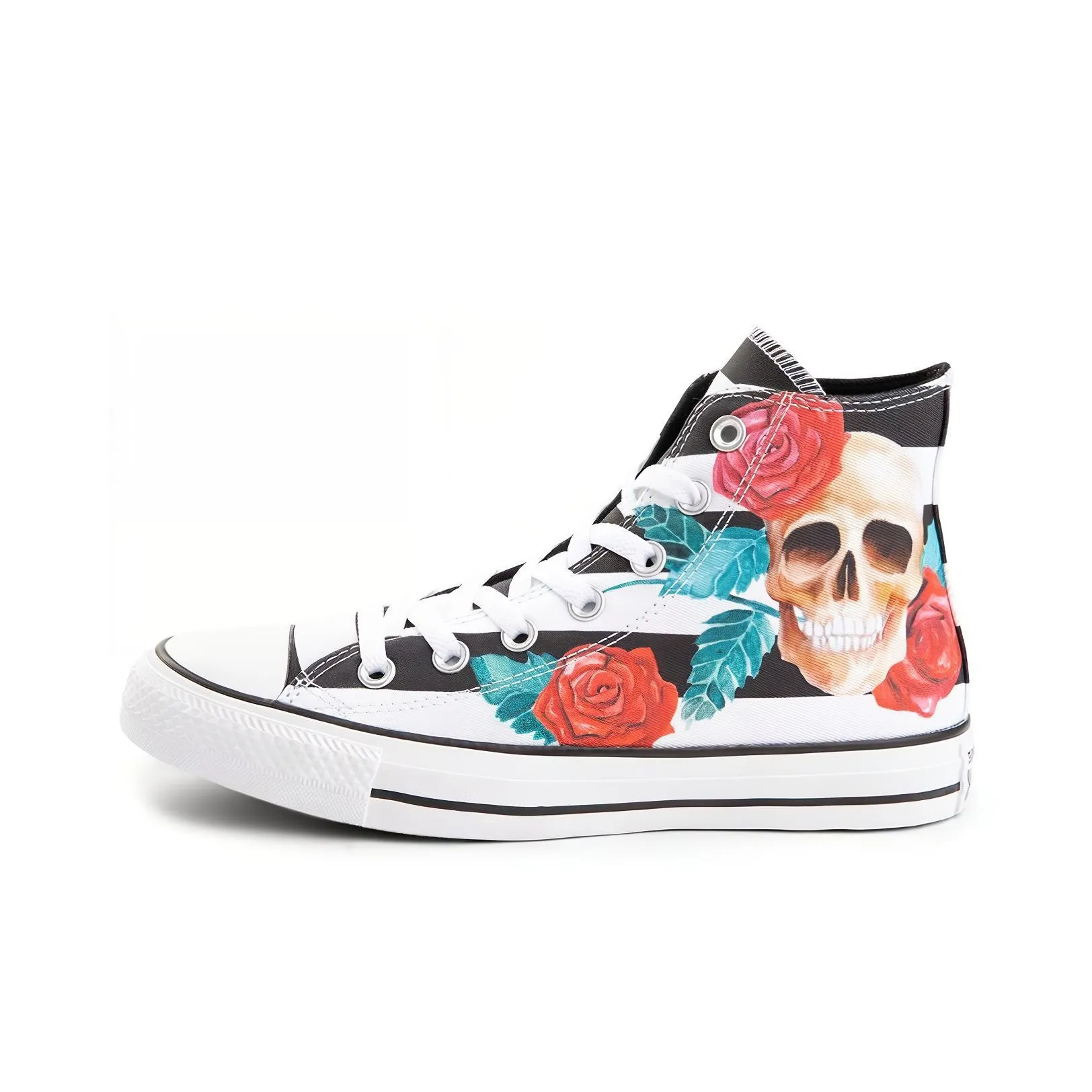 Converse Chuck Taylor All Star High 'Skull Roses'