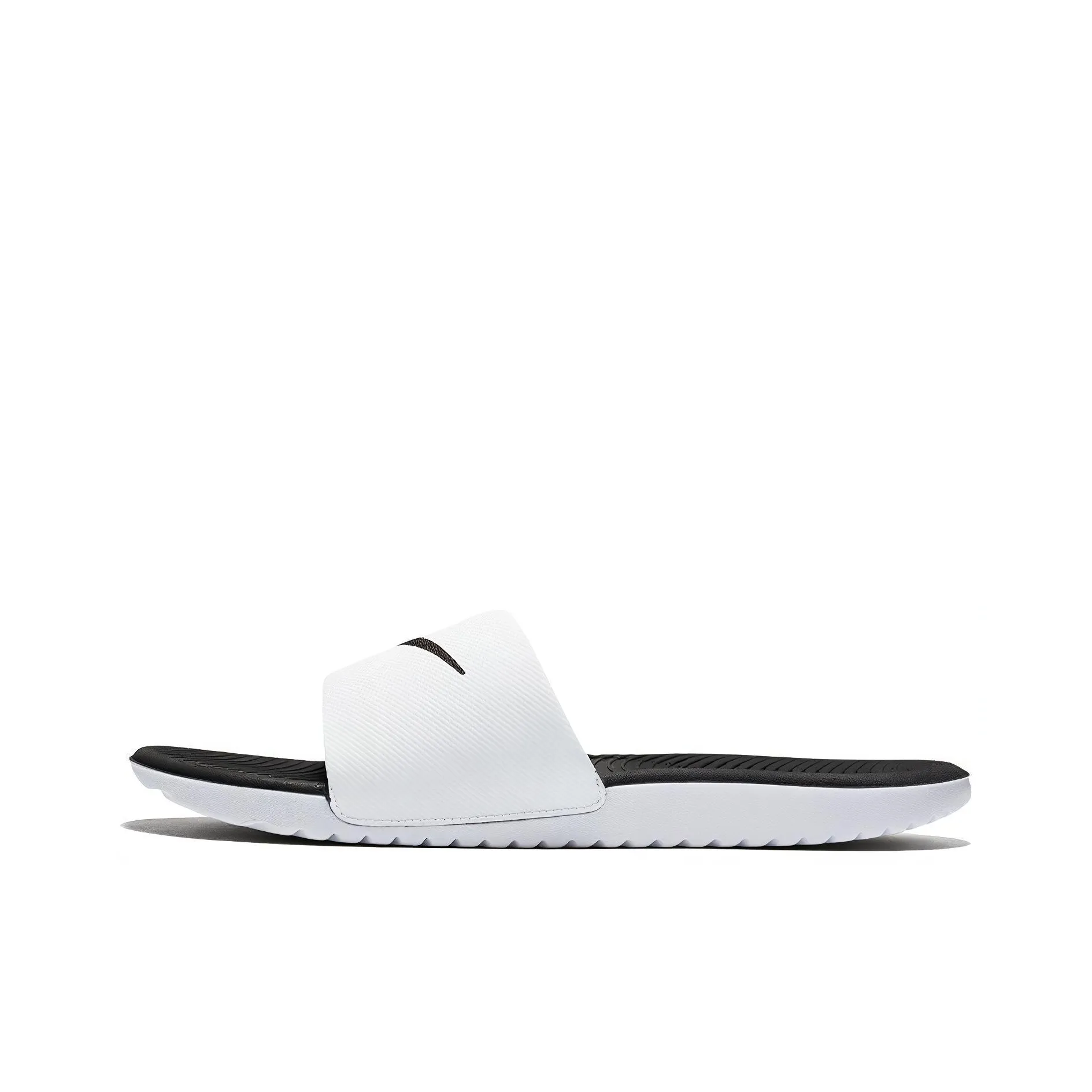 Nike Kawa Slide White Black